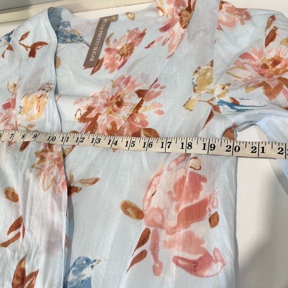Plum pretty sugar Floral Print Kimono with Bird - Picture 7 of 16